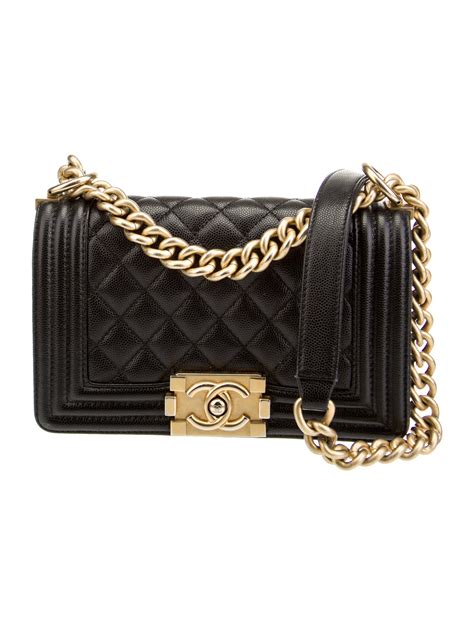 chanel small caviar boy bag|Chanel Boy Bag .